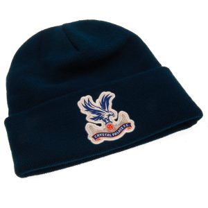crystal palace fc navy cuff beanie