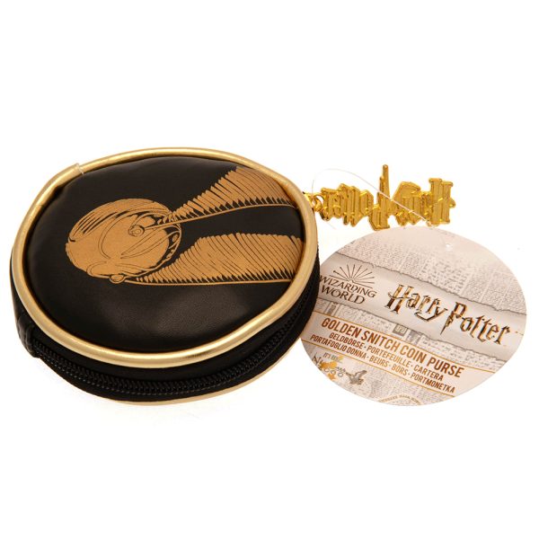 harry potter coin purse golden snitch