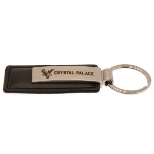 crystal palace fc leather key fob
