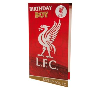 liverpool fc boy birthday card