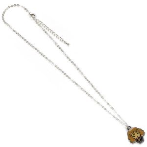 harry potter silver plated necklace chibi hermione