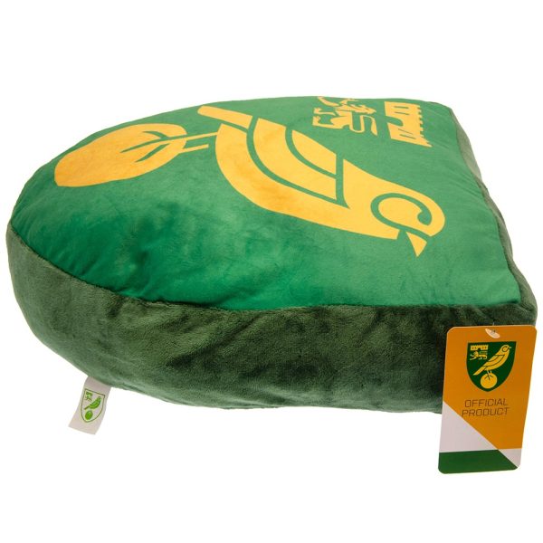 norwich city fc crest cushion