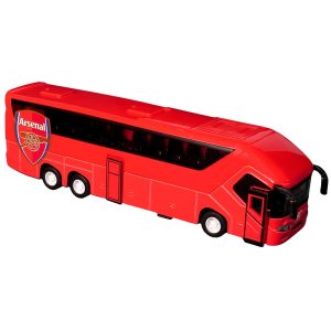 arsenal fc diecast team bus