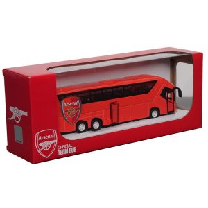 arsenal fc diecast team bus