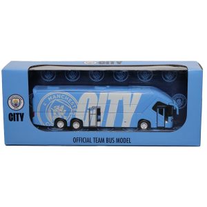 manchester city fc diecast team bus