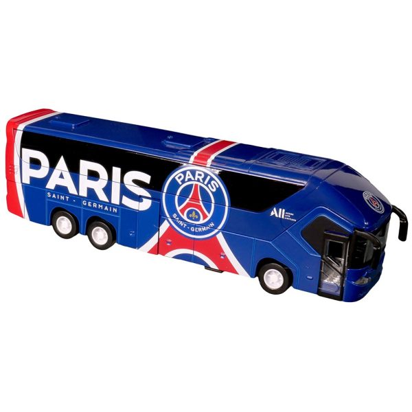 paris saint germain fc diecast team bus