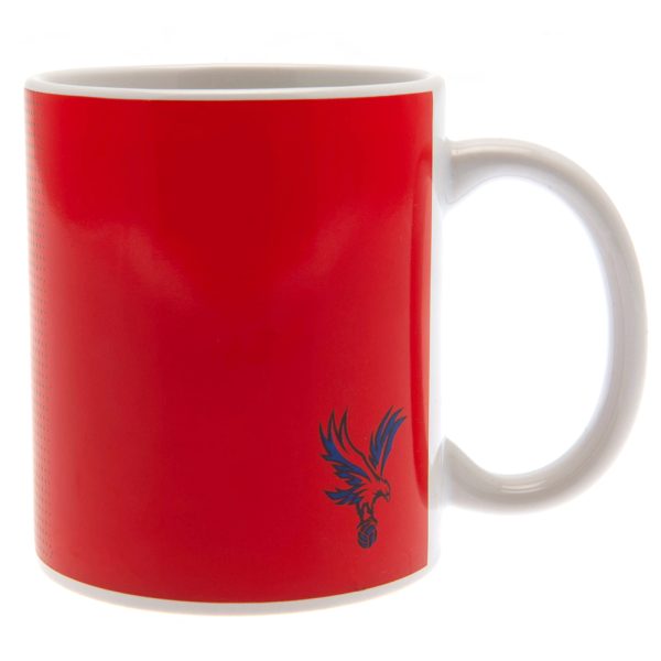 crystal palace fc halftone mug