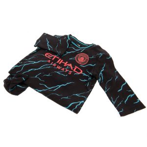 manchester city fc sleepsuit 6/9 mths lt