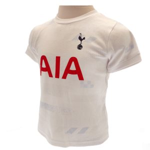 tottenham hotspur fc shirt & short set 9/12 mths gd