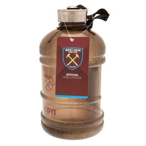 west ham united fc barrel water bottle