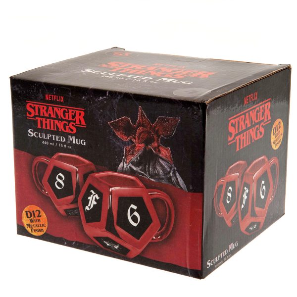 stranger things 3d mug roll your fate