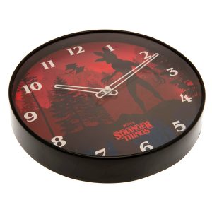 stranger things wall clock
