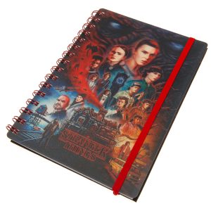 stranger things 4 3d notebook vecna