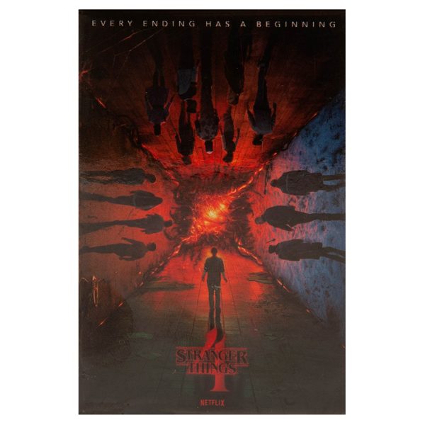 stranger things 4 fridge magnet