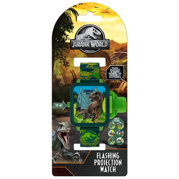 jurassic world junior projection watch
