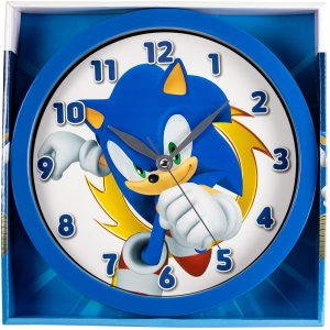 sonic the hedgehog wall clock