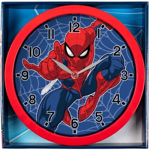 spider man wall clock