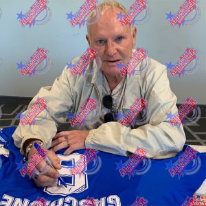 rangers fc gascoigne signed shirt