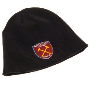 west ham united fc navy beanie
