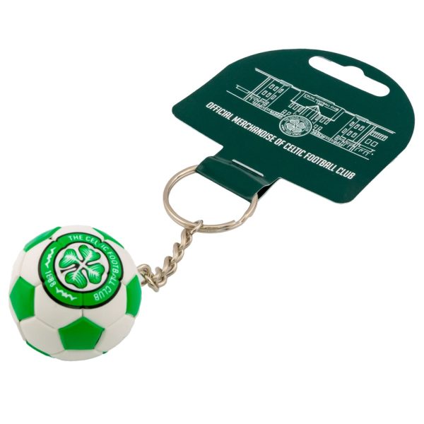 celtic fc football keyring