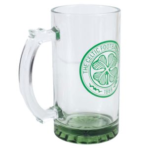 celtic fc stein glass tankard