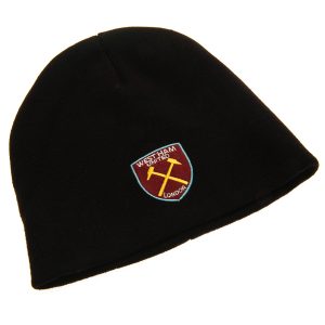 west ham united fc black beanie