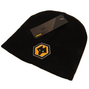 wolverhampton wanderers fc black beanie