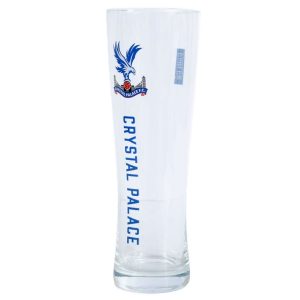 crystal palace fc tall beer glass