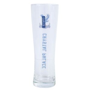 crystal palace fc tall beer glass