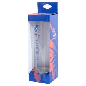 crystal palace fc tall beer glass