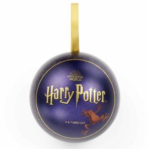 harry potter christmas gift bauble chocolate frog