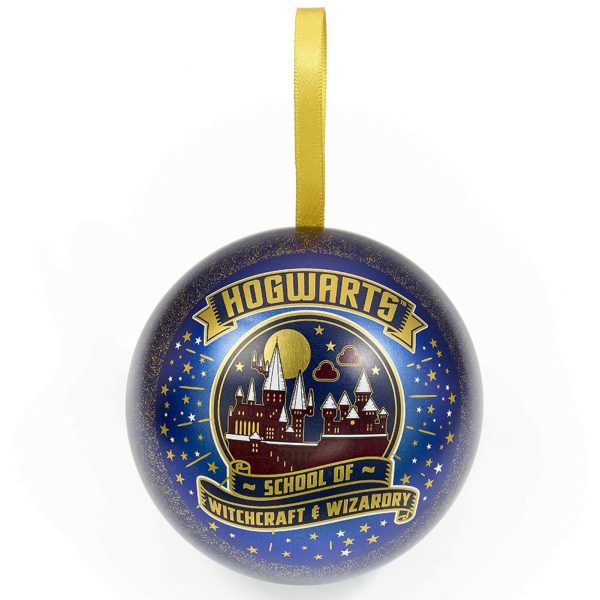 harry potter christmas gift bauble hogwarts castle