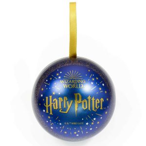harry potter christmas gift bauble hogwarts castle