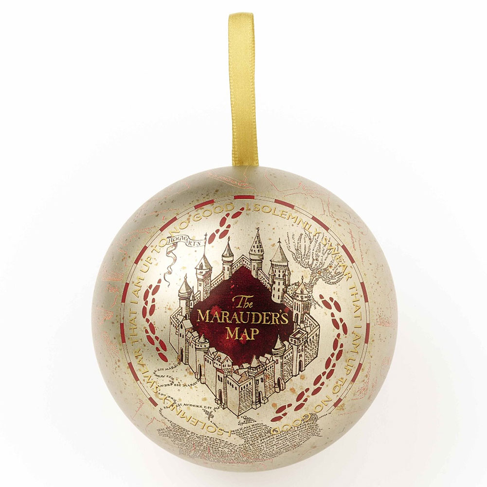 harry potter christmas gift bauble marauders map harry potter christmas gift bauble marauders map