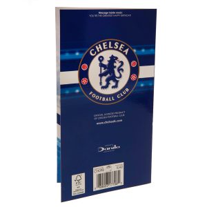 chelsea fc no. 1 dad birthday card