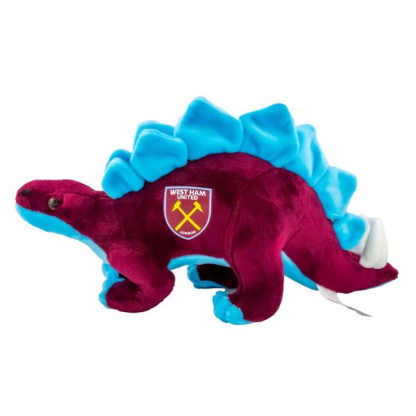 west ham united fc plush stegosaurus