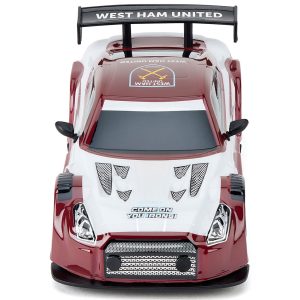 west ham united fc radio control sportscar 1:24 scale