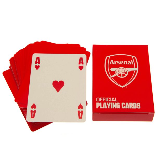arsenal fc executive playing cards