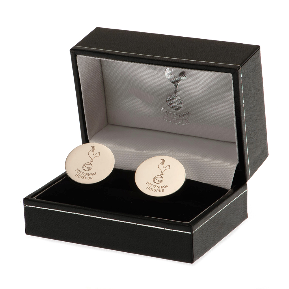 tottenham hotspur fc stainless steel round cufflinks tottenham hotspur fc stainless steel round cufflinks