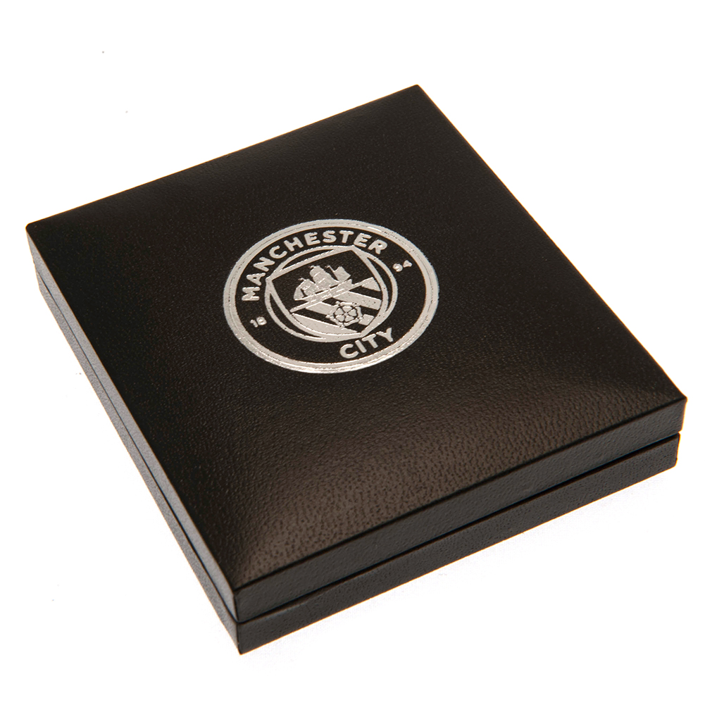 manchester city fc stainless steel heart necklace manchester city fc stainless steel heart necklace