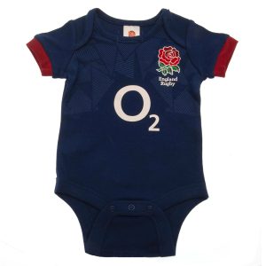 england rfu 2 pack bodysuit 0/3 mths pc