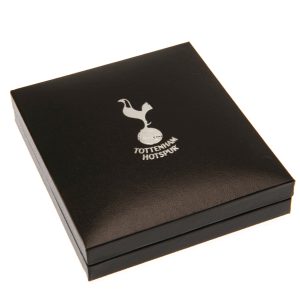 tottenham hotspur fc silver plated boxed pendant