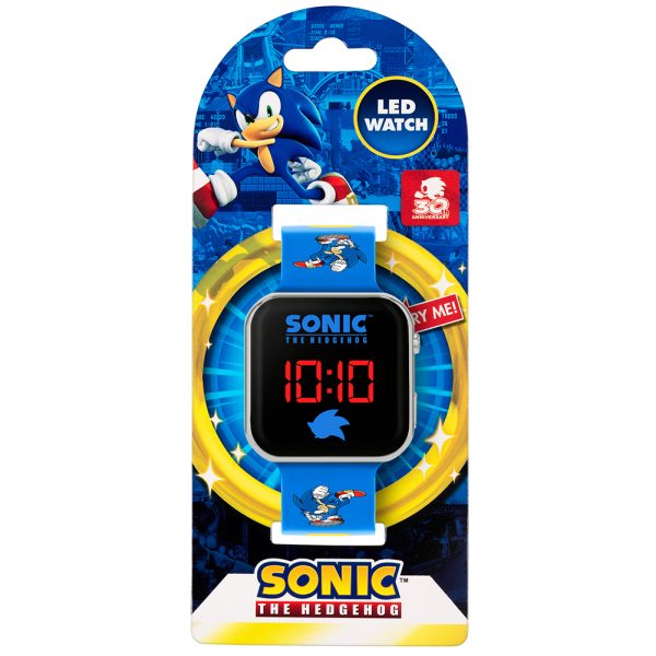 sonic the hedgehog junior led watch