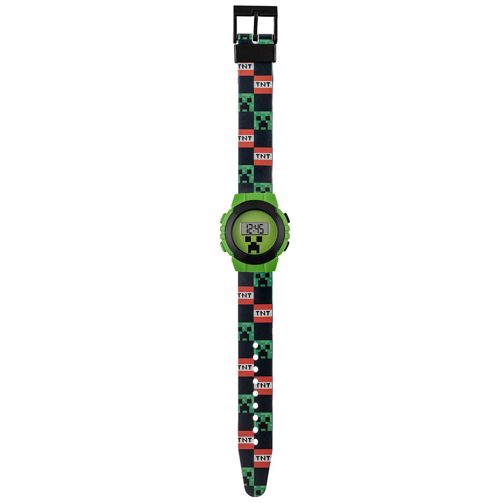 minecraft kids digital watch