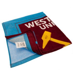 west ham united fc towel