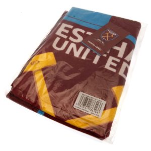 west ham united fc towel