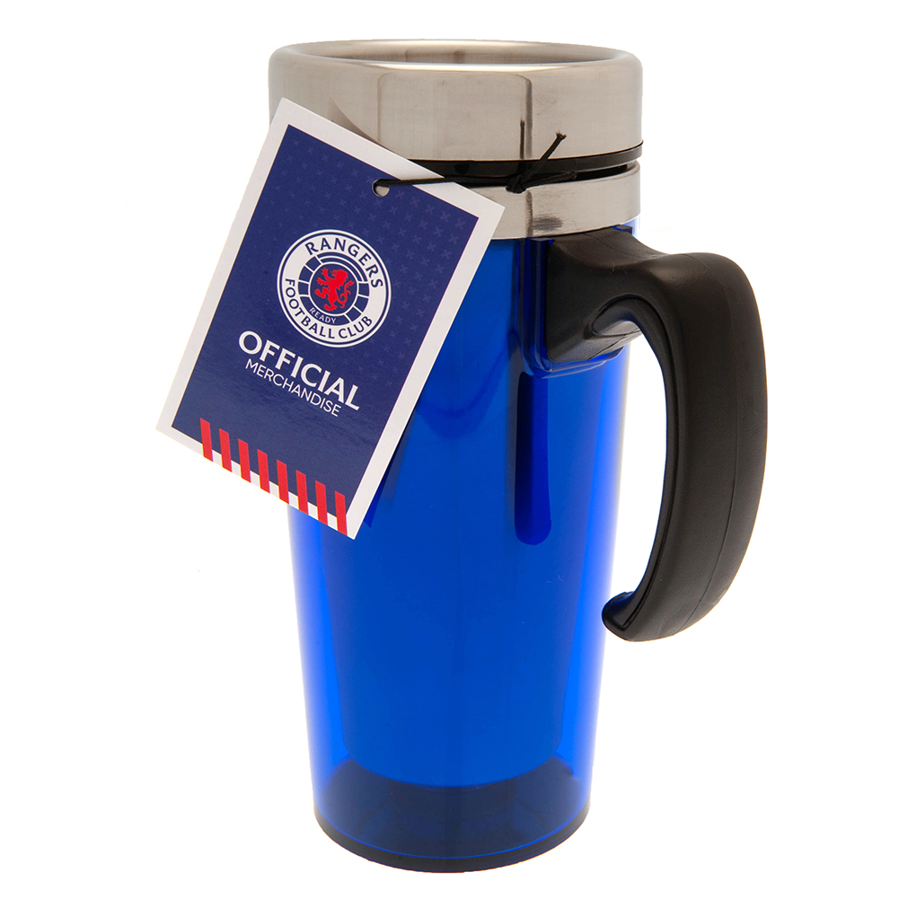 rangers fc handled travel mug rangers fc handled travel mug