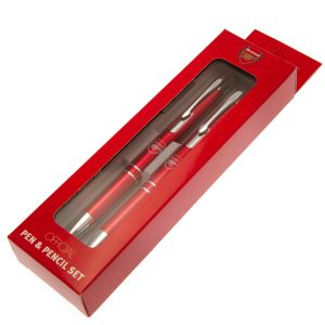 arsenal fc executive pen & pencil set