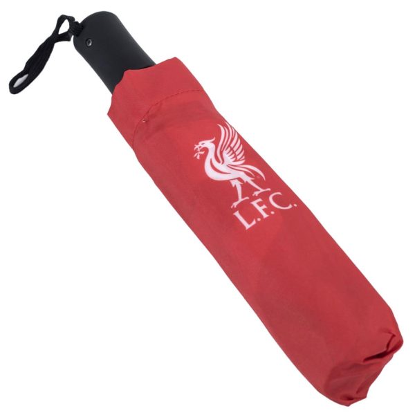 liverpool fc red & white umbrella