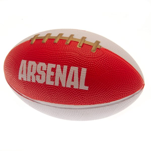 arsenal fc mini foam american football